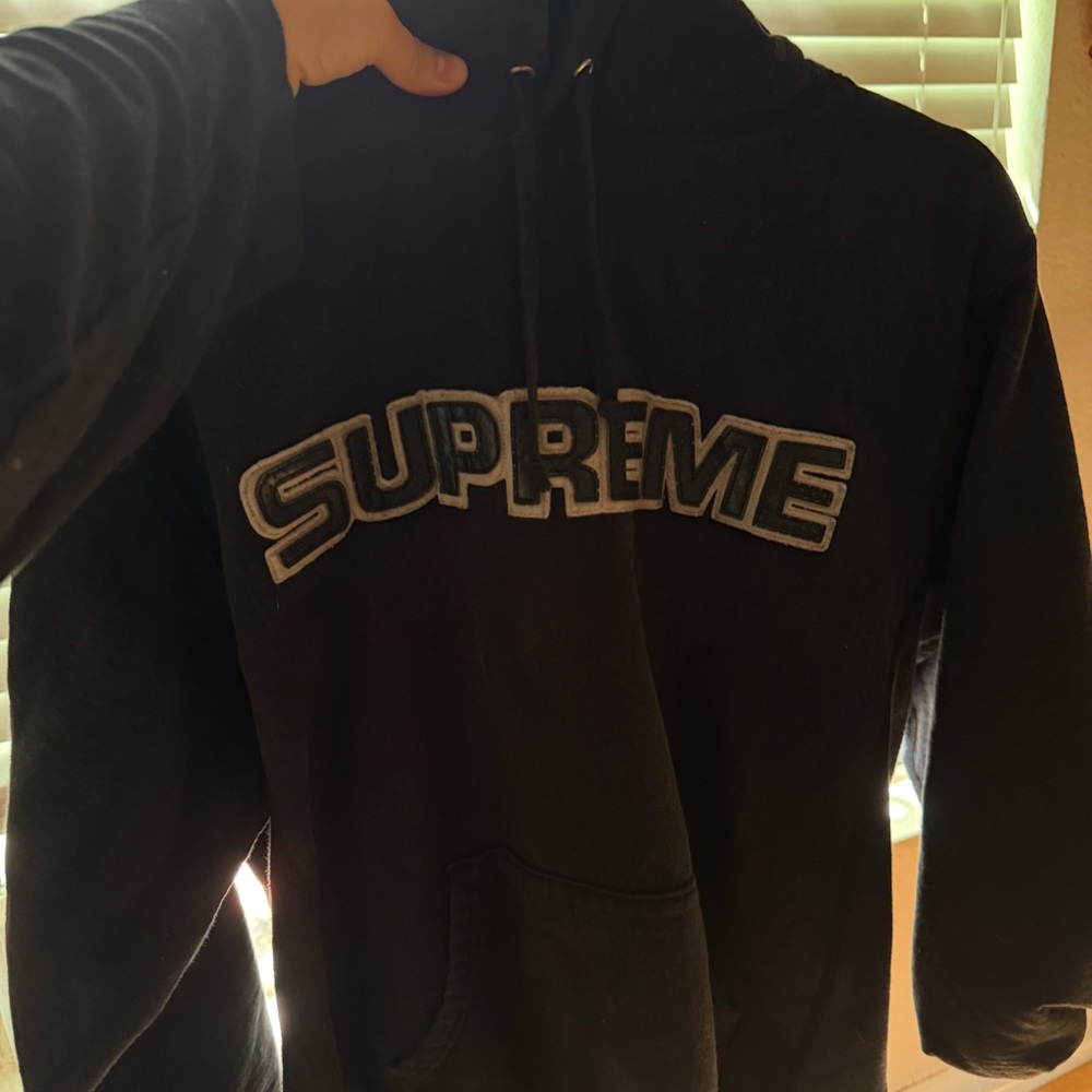 Supreme Black Hoodie
